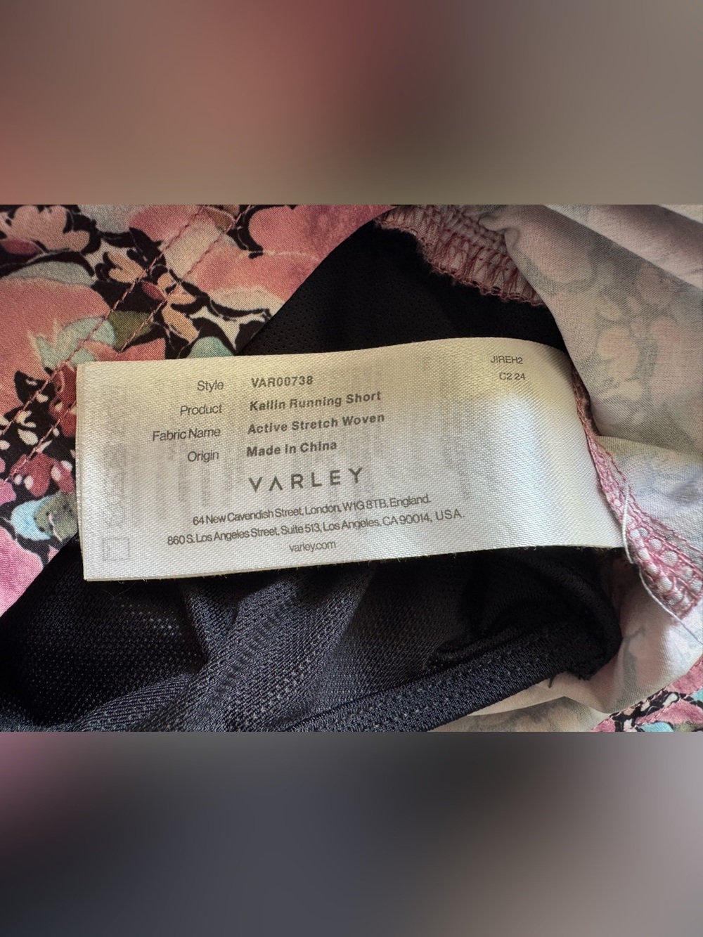 Varley Kallin Running Shorts - Picture 9 of 10